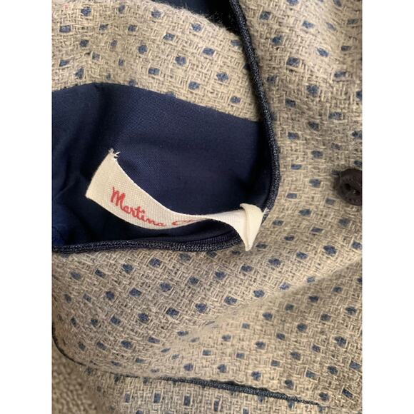 Martina‎ Charlotte Girls 4Y Gray And Navy Drop Waist Dress - Picture 5 of 16